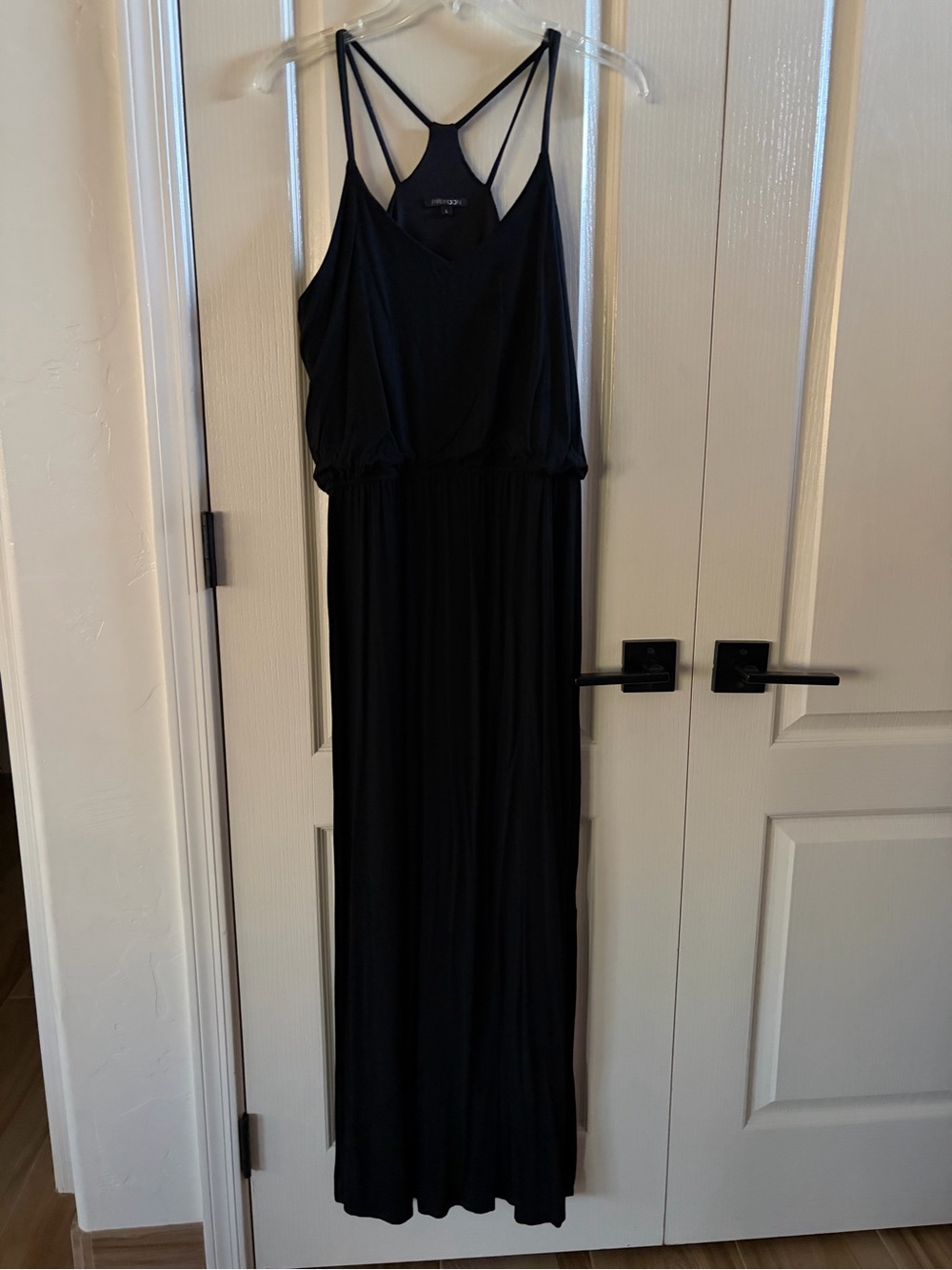 Papermoon Black Strappy Maxi Dress